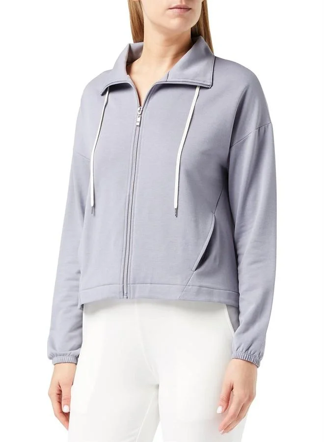 ترايامف Triumph International Women's Polyester Casual Pajama Top (10213446_Grey_M)