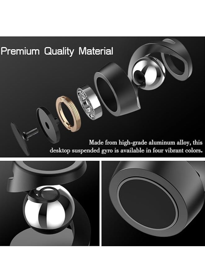 general Anti-gravity kinetic tabletop toys, Executive kinetic rotating tabletop toys, Tabletop hanging gyroscopes, Kinetic tabletop toys, Floating tabletop toys, Optical optical illusion spinning decorations - Image 3