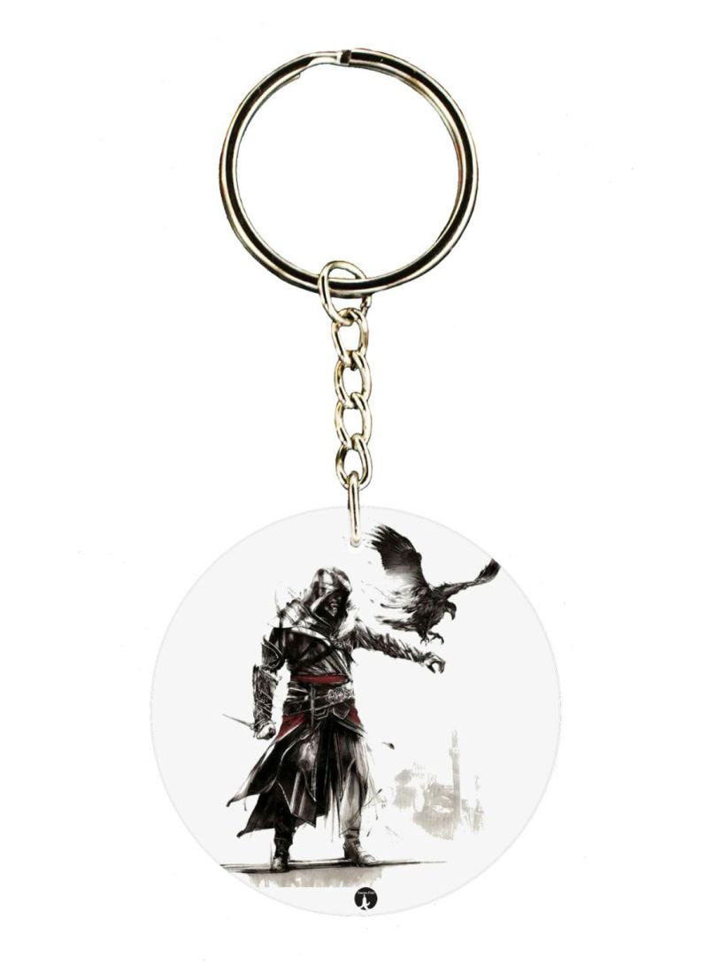 RKN Assasins Creed Double Side Printed Keychain