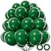 KAWKALSH Dark Green Balloon 12 Inch 110pcs Latex Party Balloons Helium Bright Color for Birthday Baby Shower Wedding Party Supplies Arch Garland Decoration - Image 2