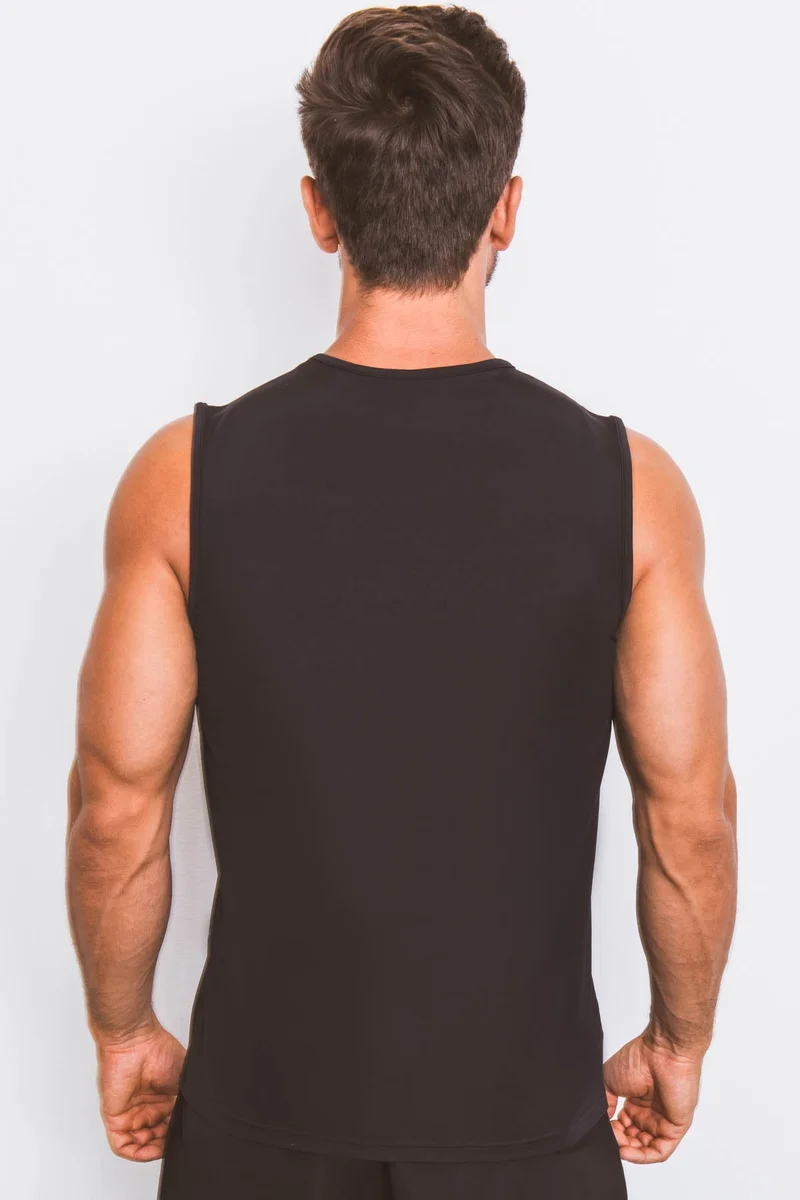 COEGA SUNWEAR  COEGA  Mens Rashguard Sleeveless - Black for Men | Best Price UAE