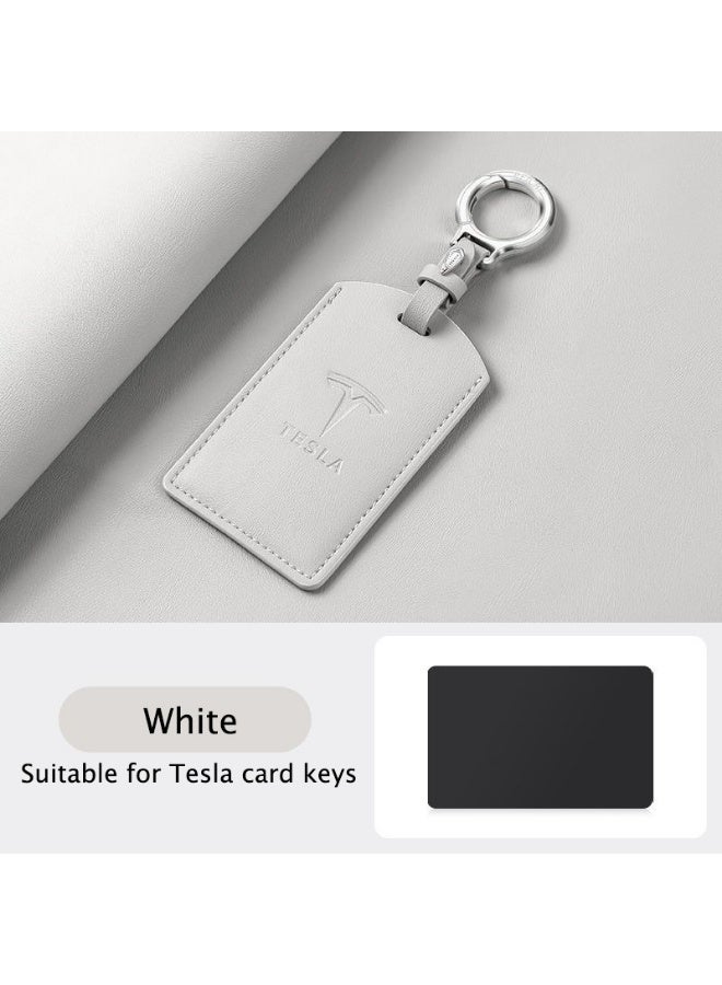 Tesla Car Card Key Protection Cover is suitable for all Tesla Model 3/Y Model x/s stylish leather card protection covers - Image 1