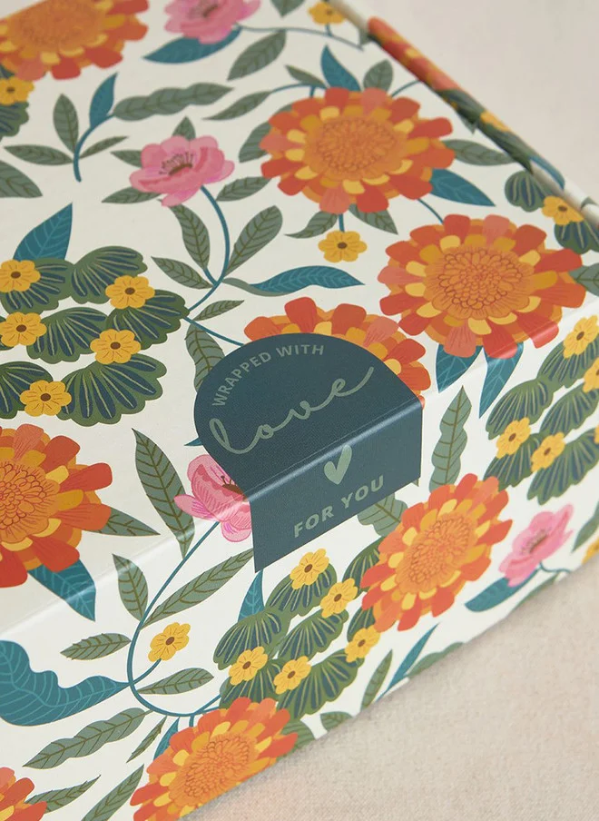 Chumbak  Marigold Gift Box - Squarish  | Best Price UAE