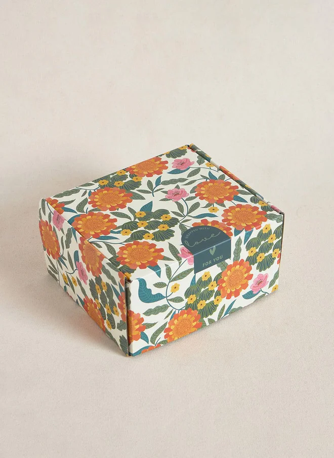 Chumbak  Marigold Gift Box - Squarish  | Best Price UAE