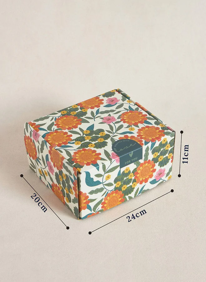 Chumbak  Marigold Gift Box - Squarish  | Best Price UAE