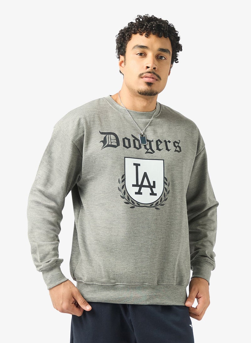 Seventy Five Graphic Crew Neck Pullover Sweatshirt - Image 1