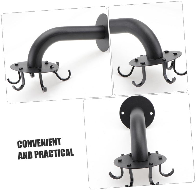 Stainless Steel Multipurpose Rotating Hook No Drill Wall Hanger Storage - Image 5