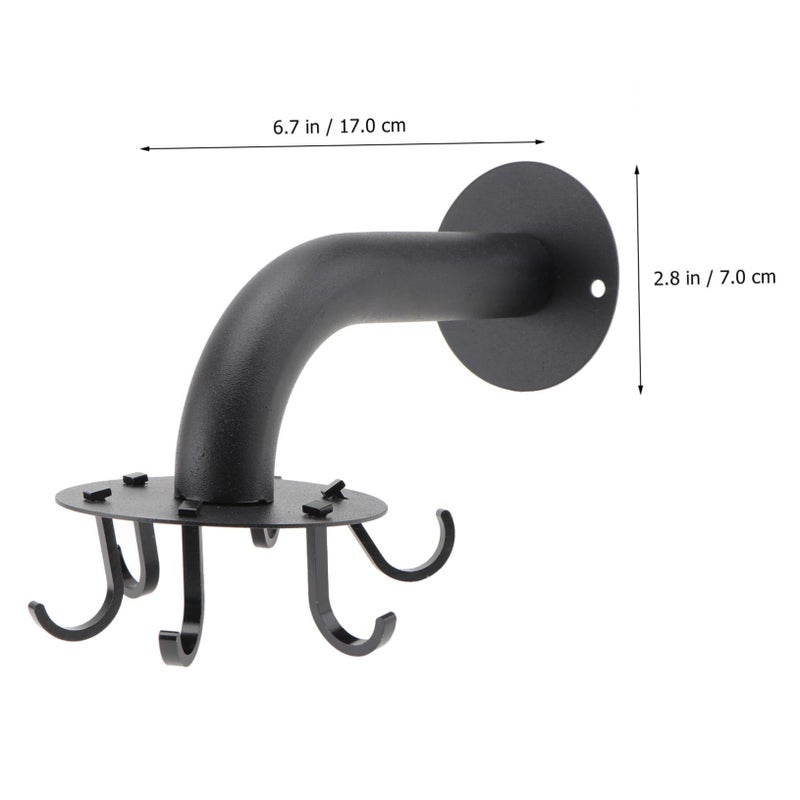 Stainless Steel Multipurpose Rotating Hook No Drill Wall Hanger Storage - Image 4