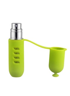 SYOSI 5ml Refillable Perfume Atomizer for Travel, TSA-Approved Portable Mini Empty Cologne Spray Pump Bottle, Dispenser Container Pocket Size Men and Women (Green)  - Image 1