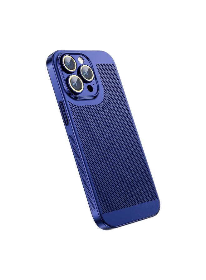 زبون جراب لهاتف iPhone 13 Pro Max Ice Sense، جراب هاتف PC مطلي بالكهرباء ومُبدد للحرارة - Image 1