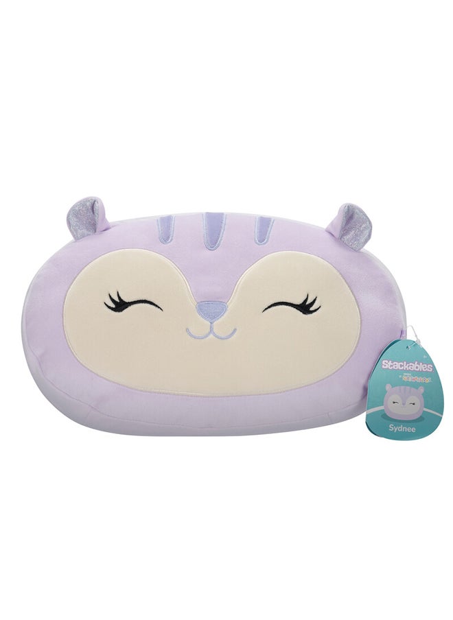 Squishmallows Medium Plush 12 inch Sydnee Lavender Squirrel Stackables Officially Licensed Kellytoy Plush Toy Colorful Soft Gift for Kids Girls & Boys Washable Squishy Stuff Toy Multicolor All Age  - Image 1