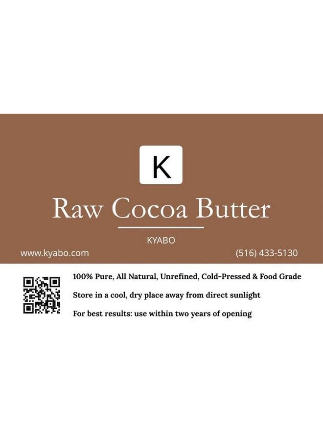 Kyabo 100% Pure and All Natural Cocoa Butter - 3lb - Food Grade - great for making lip balm, cream, hair products, candle, hair removal and craft projects - Made with Organic Cacao - Image 2