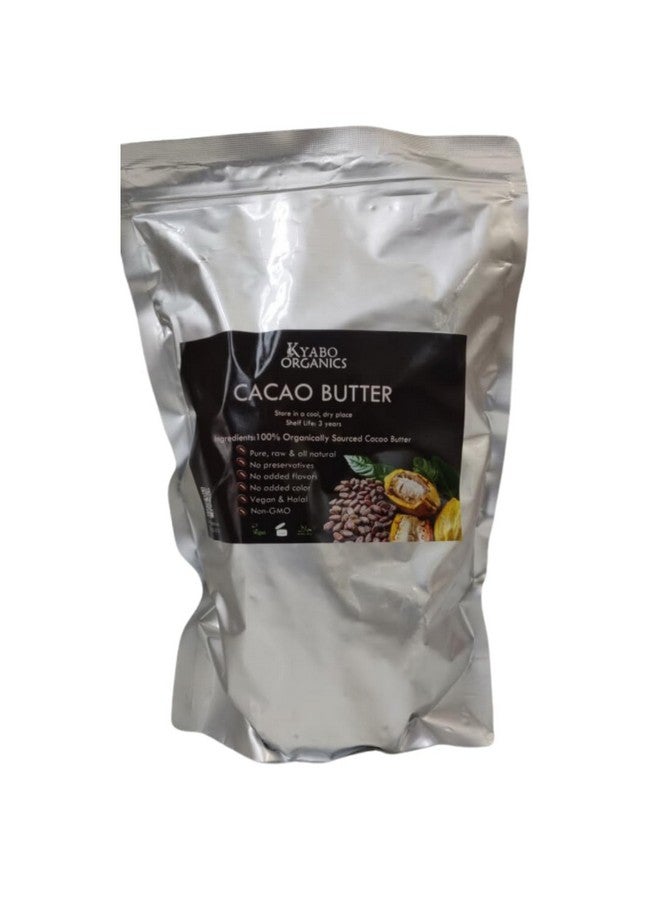 Kyabo 100% Pure and All Natural Cocoa Butter - 3lb - Food Grade - great for making lip balm, cream, hair products, candle, hair removal and craft projects - Made with Organic Cacao - Image 1