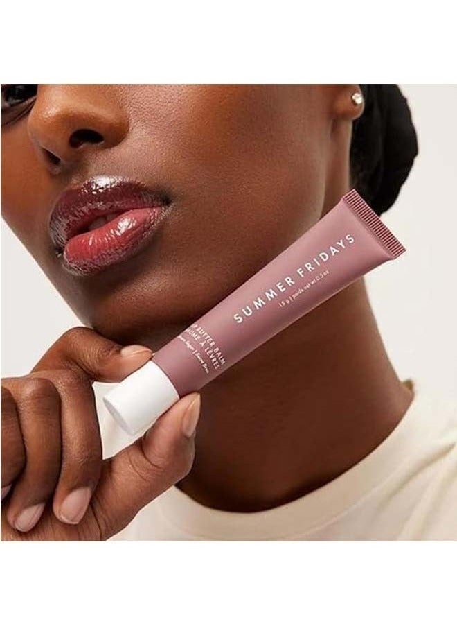 Summer Fridays Lip Butter Balm - Conditioning Lip Mask and Lip Balm for Instant Moisture, Shine and Hydration - Sheer-Tinted, Soothing Lip Care - Birthday Cake (.5 Oz) - Image 3