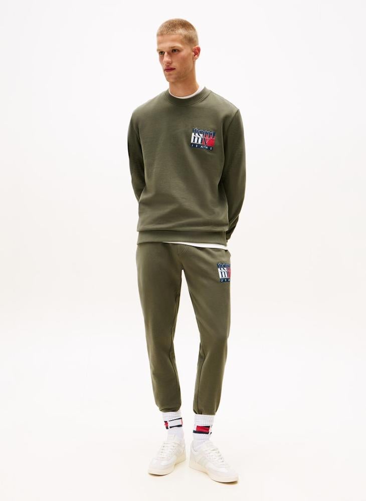 TOMMY JEANS Graphic Crew Neck Sweatshirt - Image 4