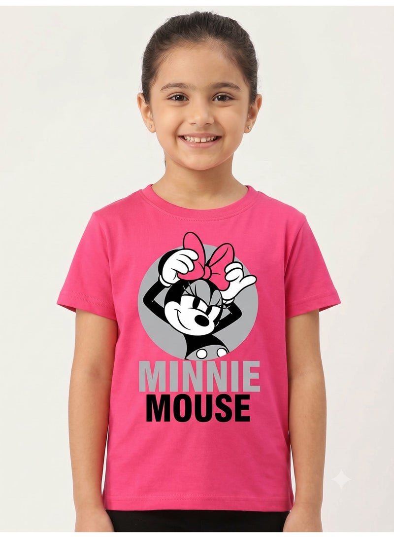 Disney Minnie Girls T-Shirt - Image 1