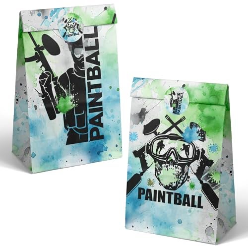 Outego Paintball Party Favor Bags Paintball Goodie Bags Paintball Party Favors for Kids Paintball Birthday Party Supplies - Image 2