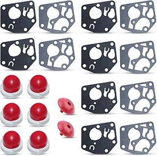 Adefol Adefol 694395 795083 Primer Bulb Diaphragm Gasket Check Valve Kit fit for Briggs and Stratton Toro MTD Craftman Lawn - Image 1