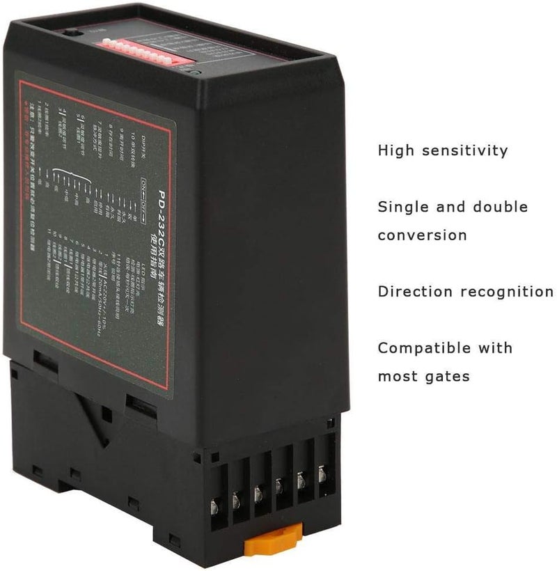 Walfront حساس ركن السيارة PD232 220V كاشف حلقة السيارة ذو القناتين - Image 3