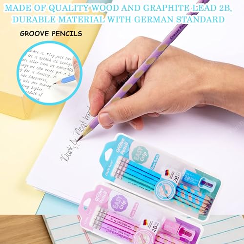 FunBlast Stationary Kit – Football Theme Stationary Set for Kids, Pencil, Sharpener, Eraser Set for Kids, Boys and Girls, Birthday Return Gift Stationary Set (Multicolor) - Image 4