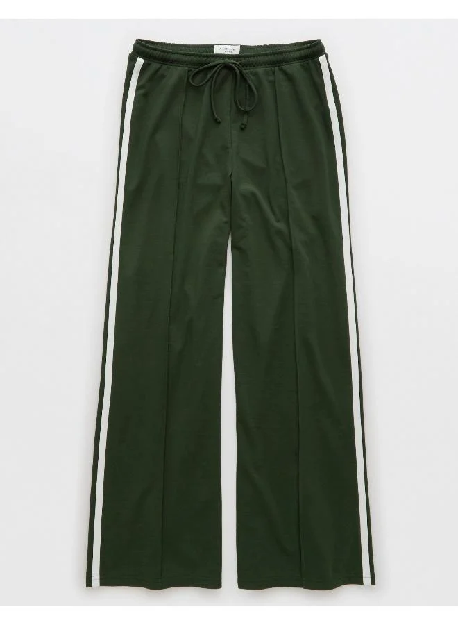 American Eagle AE Stretch High-Waisted Wide-Leg Track Pant