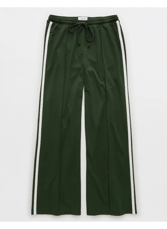 امريكان ايجل AE Stretch High-Waisted Wide-Leg Track Pant