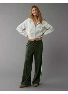 AE Stretch High-Waisted Wide-Leg Track Pant