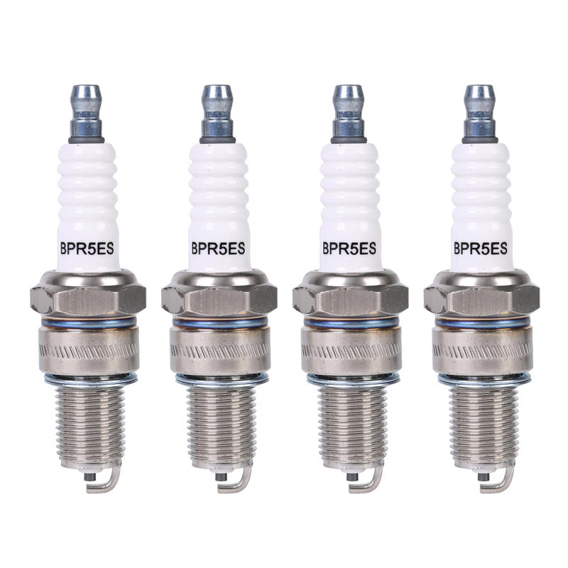 EKLN BPR5ES Spark Plug 4 Pack Replacement for NGK BPR4ES Champion RN11YCDenso W16EPRU TorchF5RTC Compatible with BS 797235 Honda 9807955846 Kawasaki920702088 - Image 3
