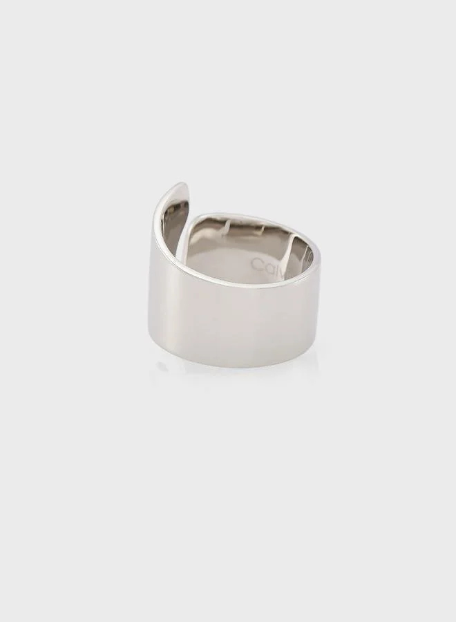 CALVIN KLEIN Ck Cherished Ring Embellished with a Crystal - 35000664D