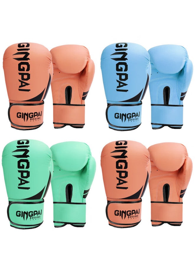 Competing pie Jingpai Boxing Gloves Professional Punching Gloves For Fighting, Muay Thai, Children And Adults, Sanda, Punching Bag Gloves For Training, Compeion, And Combat, Breathable - Image 2