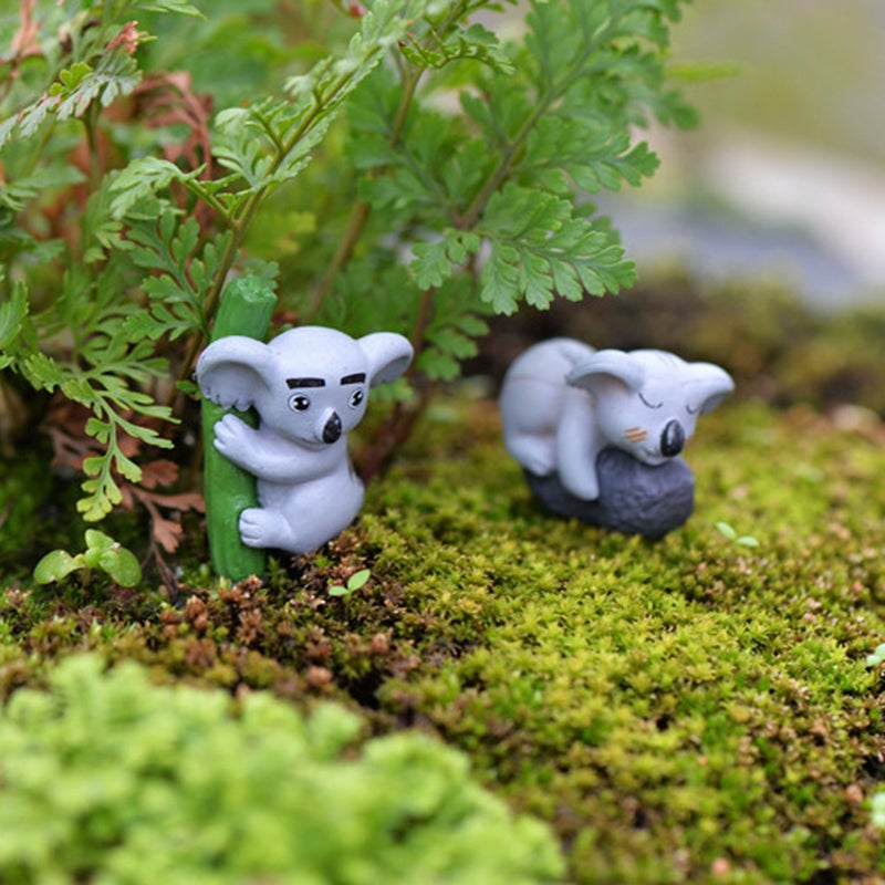 10PCS Miniature Adornments Landscape Ornaments for Mini Garden Desktop Decoration (Mixed Style) - Image 1