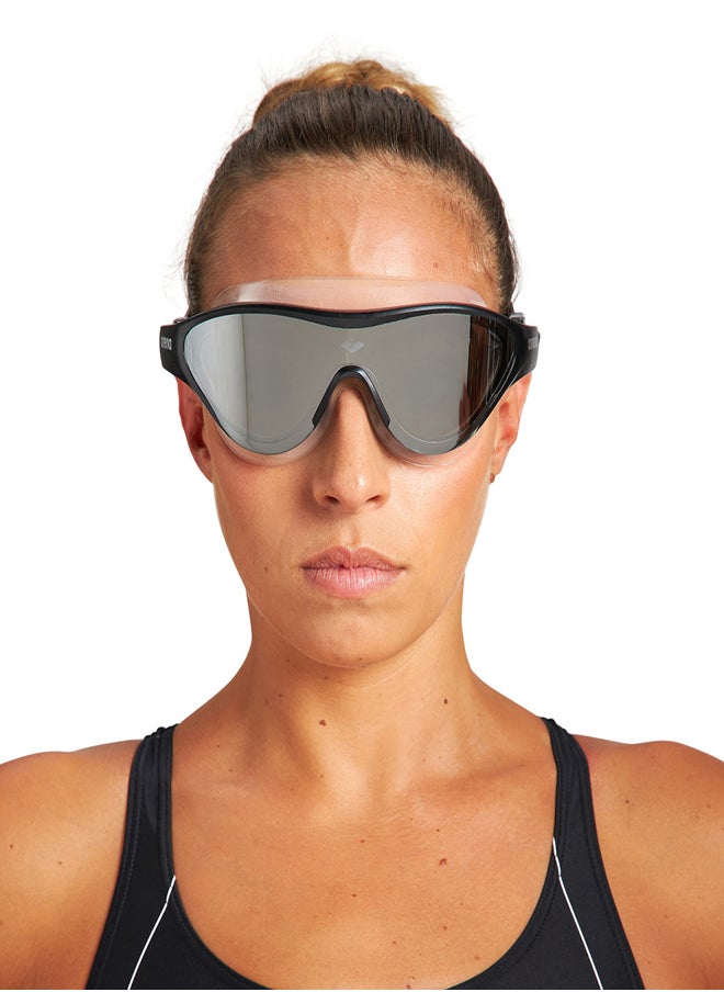 arena - The One Mask Mirror Goggles Black - Image 1