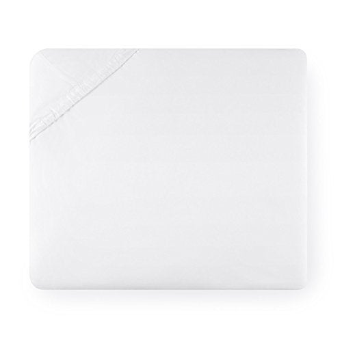 SFERRA Sferra Grande Hotel Fitted Sheet - Queen - White  - Image 3
