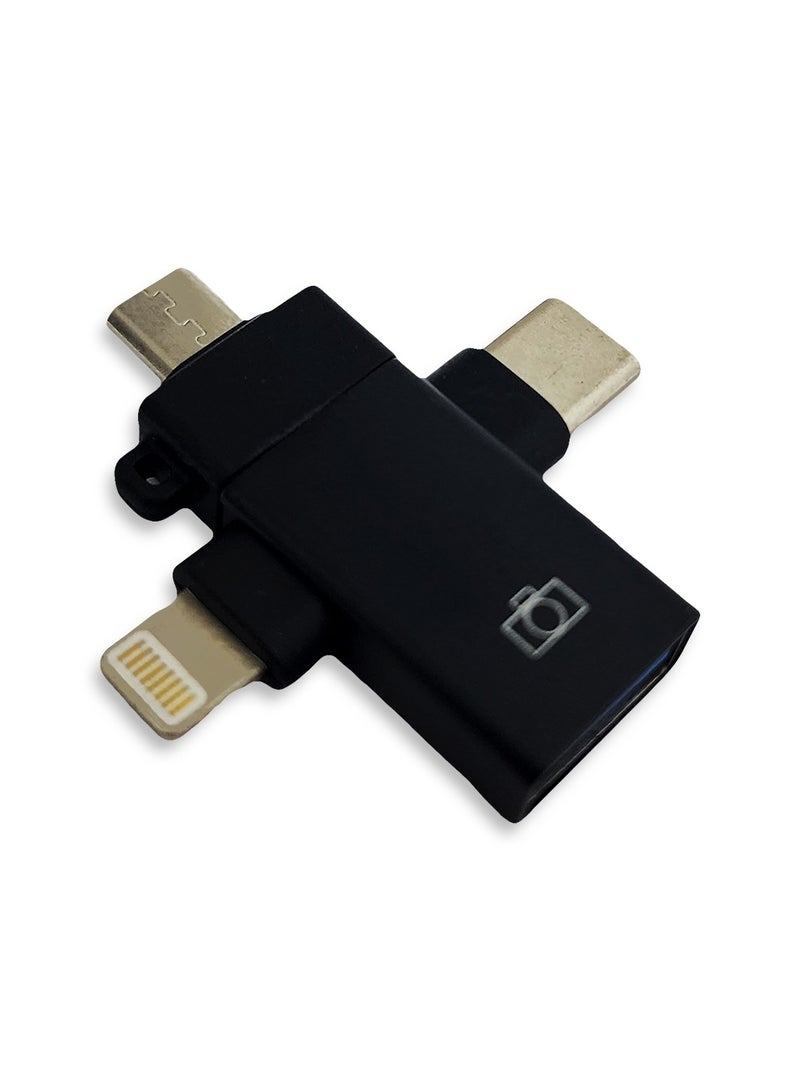 Convert For Usb 3 in 1 Multifunctional Extender OTG Cable For Mobile Model SX-39 For Usb Flash Fast Transfer Data  - Image 2