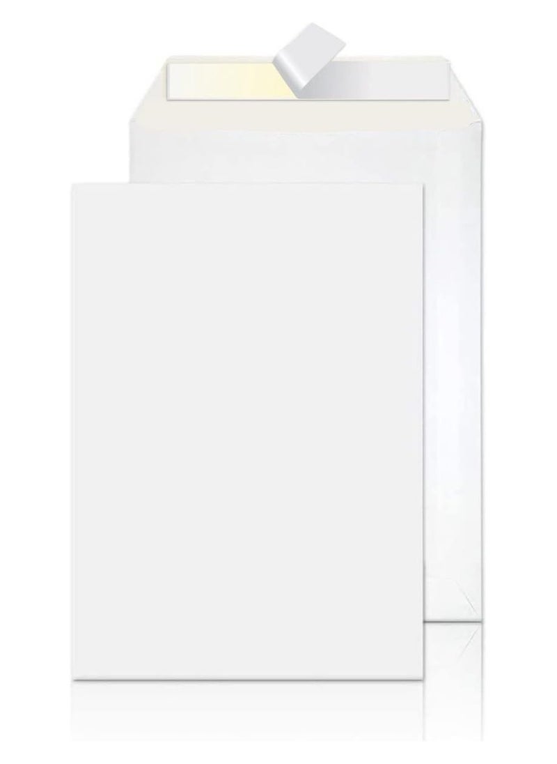 MARKQ A5 White Envelopes, 254x 176 mm Self Sealing Mailing Envelope for Posting mailing Home Office and Ecommerce, 100gsm, pack of 50  - Image 2