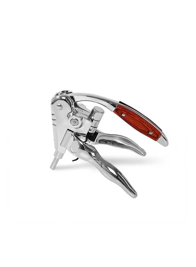Fissman Waiter's Friend Chrome-Plated Zinc Alloy Corkscrew 18x16x4.5cm