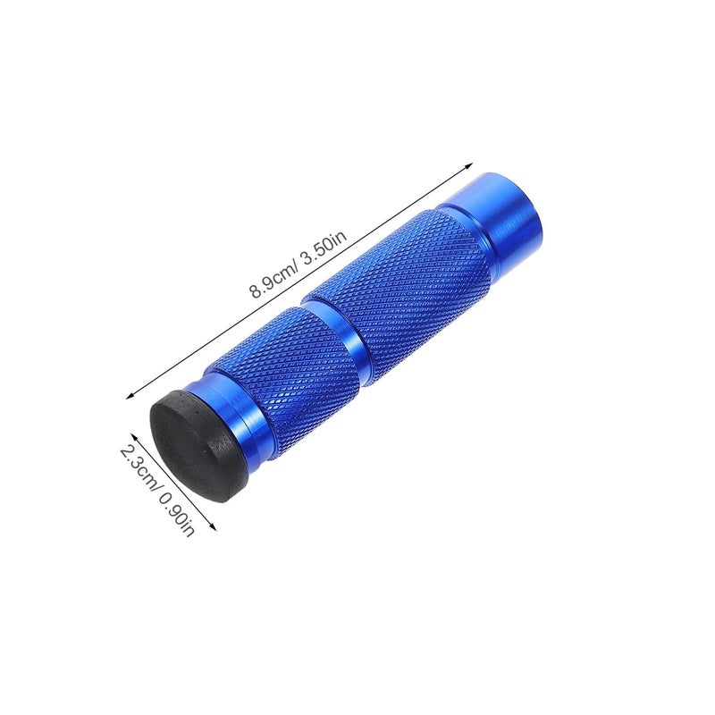 Aluminum Alloy Motorcycle Foot Pegs Heavy Duty Front Rear Footrest Blue - Image 3