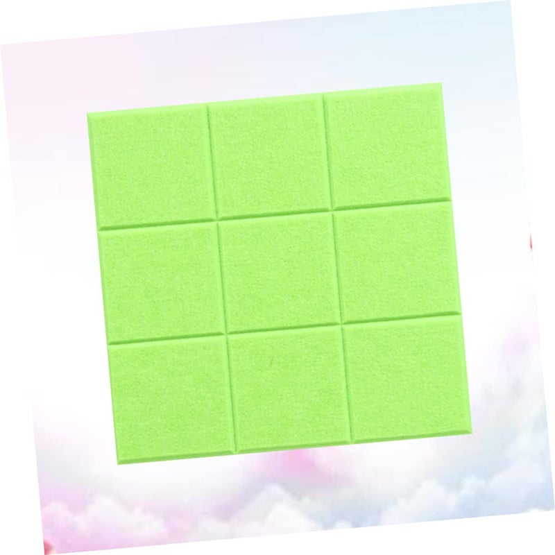 Green Felt Message Board DIY Wall Decor For Bedroom And Classroom Photo Display 30x30 Cm - Image 3