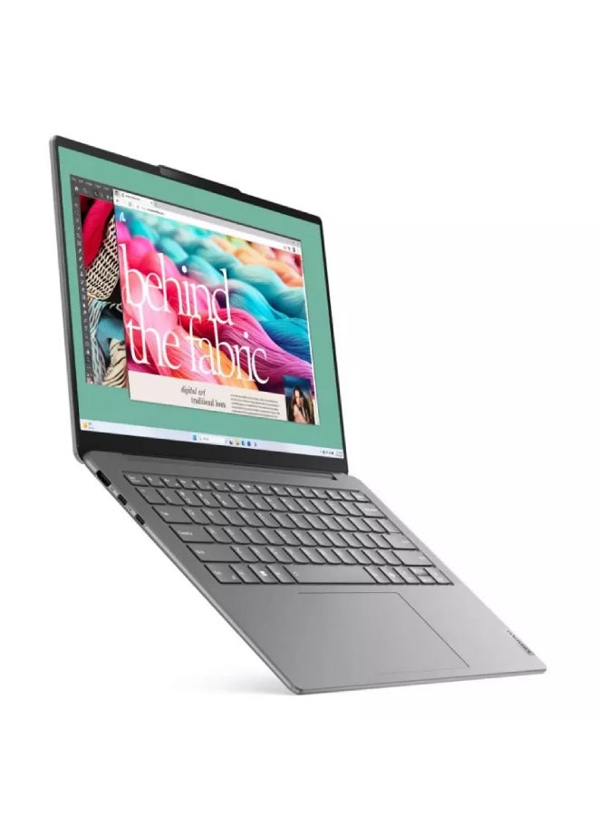 Lenovo Yoga Slim 7 14IMH9 Laptop With 14 Inch OLED Display 60Hz, Core Ultra 7-155H Processor/16GB RAM DDR5/512GB SSD/Window 11/ English/Arabic Luna Grey - Image 5
