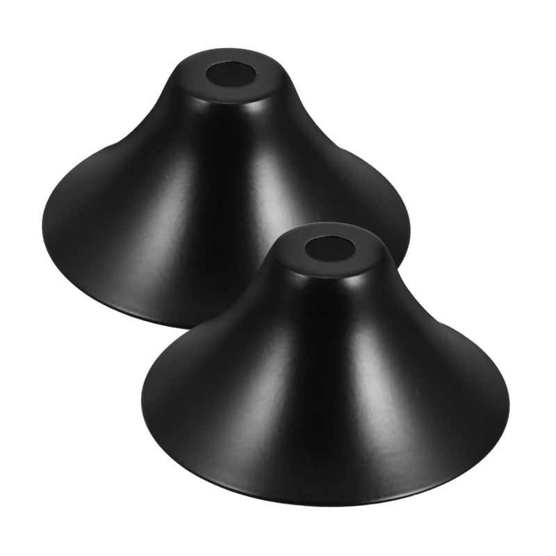2pcs Retro Lamp Holder Cups Vintage Style Light Socket Replacement for Home Lighting Decorative Metal Lamp Base and Various Settings - Image 1