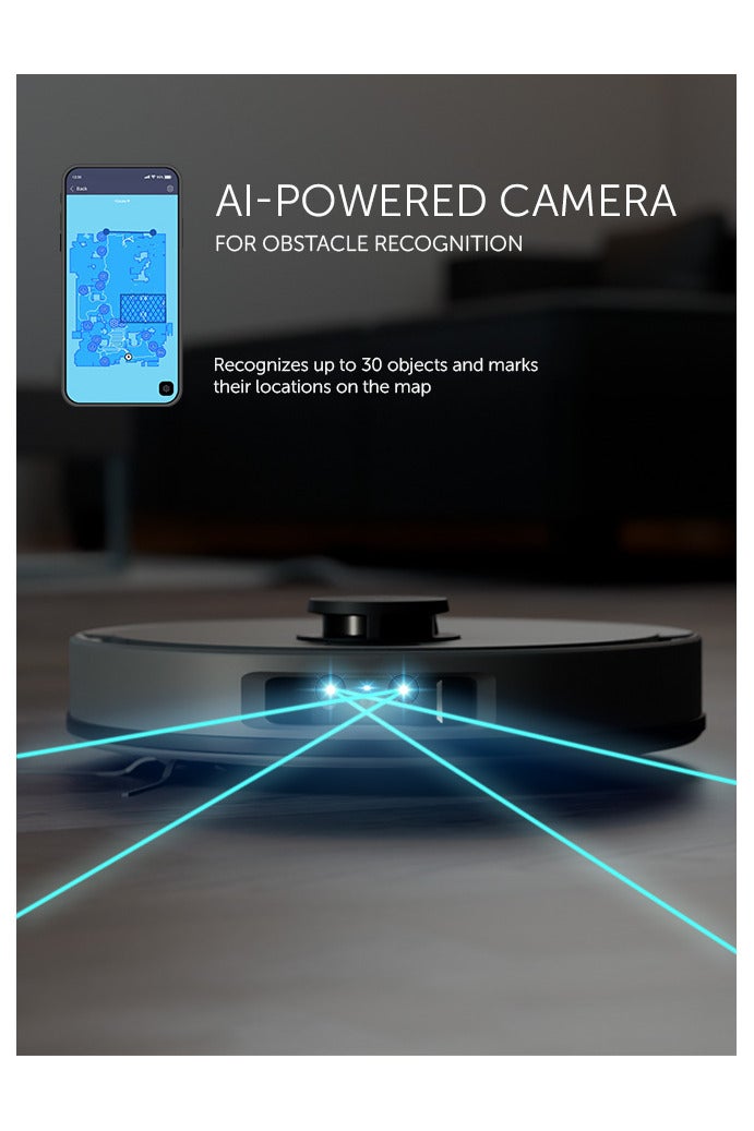 بولاريس مكنسة روبوت ذاتية التنظيف بولاريس PVCRAC 7790 Wi-Fi IQ Home – لون جرافيت  - Image 3