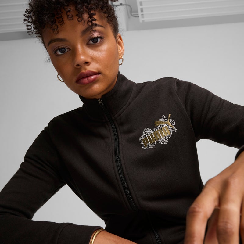 PUMA Essentials+ CLASS ACT Womens Black Track Jacket - Image 2