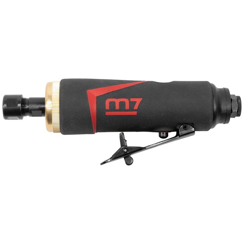 M7 Compact Air Die Grinder with 1/4" and 1/8" Collet Size 0.5 hp Motor (QA-110B) - Image 1