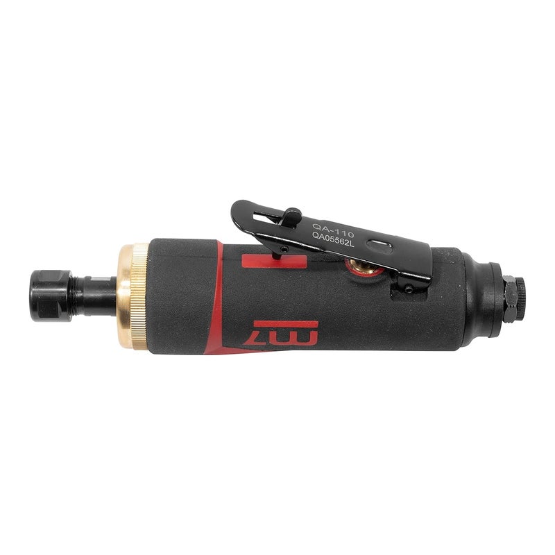 M7 Compact Air Die Grinder with 1/4" and 1/8" Collet Size 0.5 hp Motor (QA-110B) - Image 2