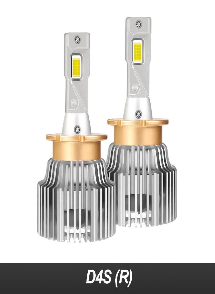 Eckek - D1S D3S LED Headlights Laser 40000Lm D4S D5S D2S Auto Bulbs Canbus CSP 110W D1R D2R D3R D4R Car Lamp 1:1 Xenon HID - Image 1