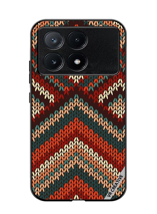 VR CREATIVE Protective Case Cover For Xiaomi Poco X6 Pro Layer Design Multicolour - Image 1
