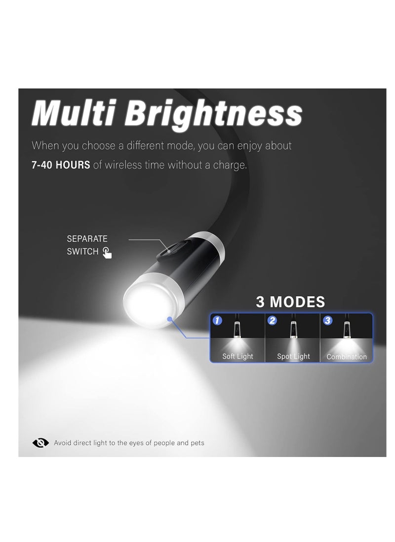 LuminoLite LuminoLite Rechargeable LED Book Ligh, 3 Brightness Levels  - Image 5