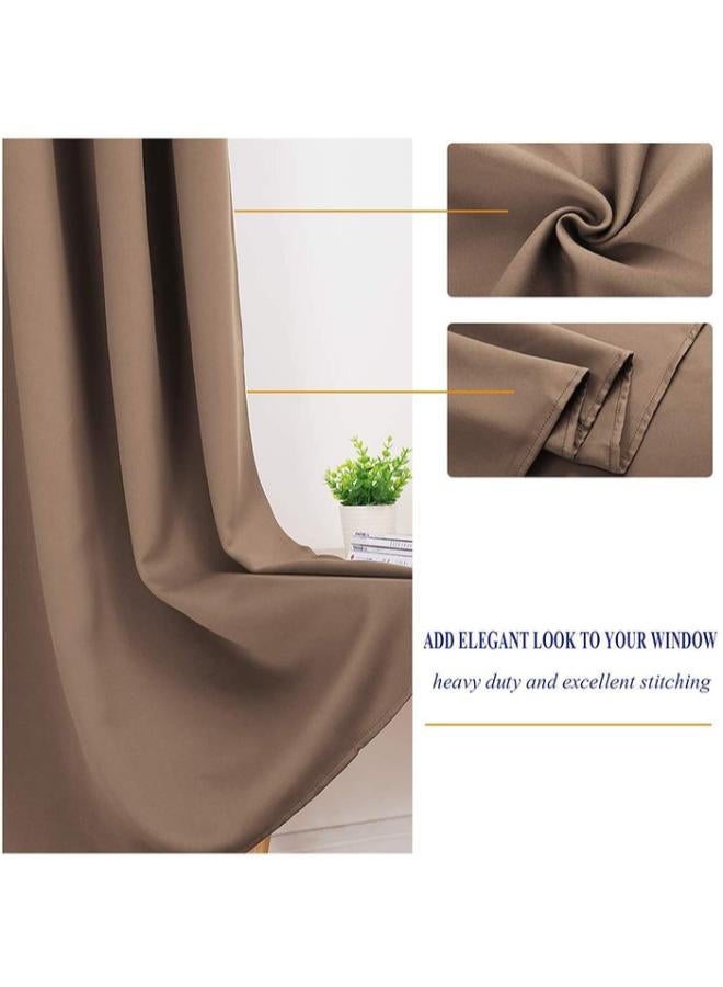 كارتيلا كيرتنز ستارة تعتيم معزولة حراريا من كارتيلا لغرفة المعيشة والنوم لوح واحد - 132*160 سم - Image 3