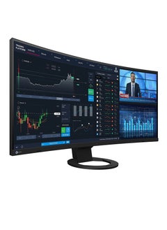 EIZO EIZO FlexScan EV3895 37.5-Inch UWQHD+ (3840 x 1600) Ultra Wide Curved Monitor 
(Black) / 24:10 Aspect Ratio/Anti-Glare IPS/Anti-Fatigue Reduction  - Image 3