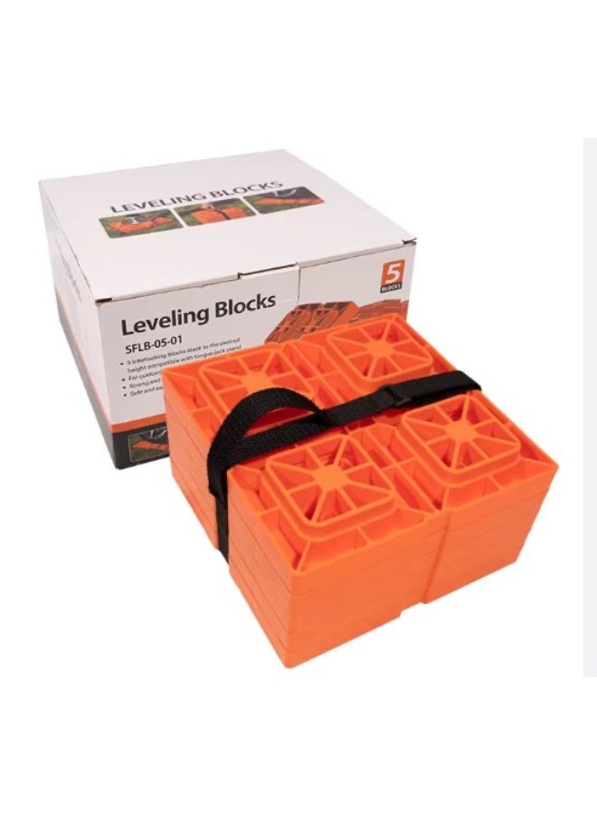 SEAFLO Heavy-Duty RV Leveling Blocks 5 Pack - Image 5